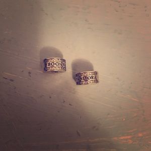 Pandora Jewelry Charm Bracelet Clips